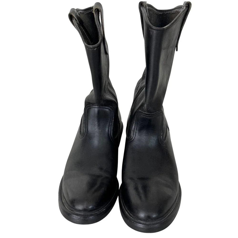 Redwing Western Boots Leather‎ Mens Black 10 B